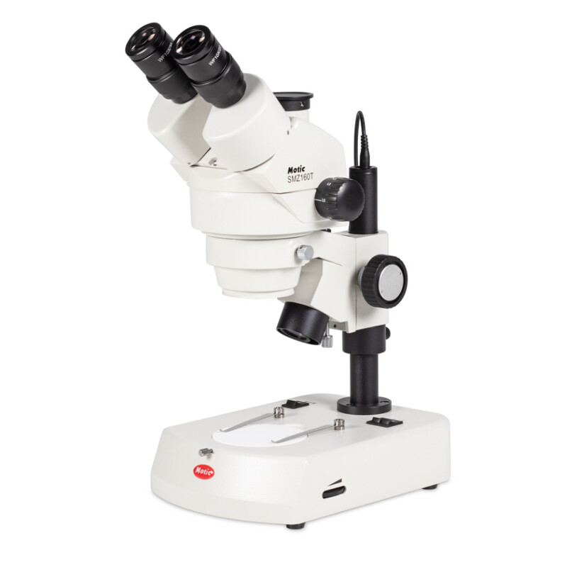 Motic Microscope Stereo Zoom SMZ-160-TLED, LED, 0,75x-4,5x