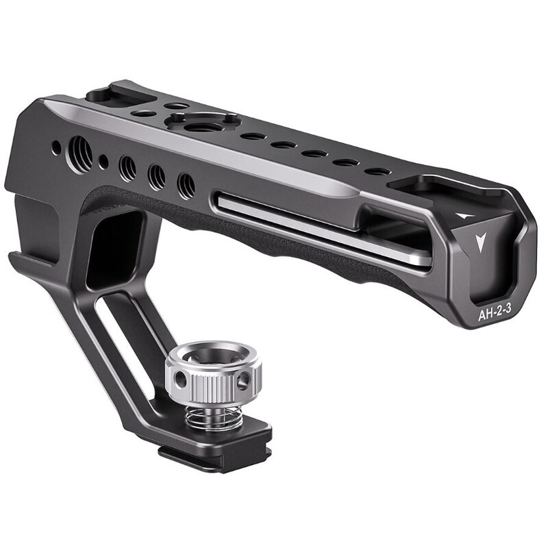 Leofoto Camera Cage Handgriff mit Blitzschuhadapter AH-2-3