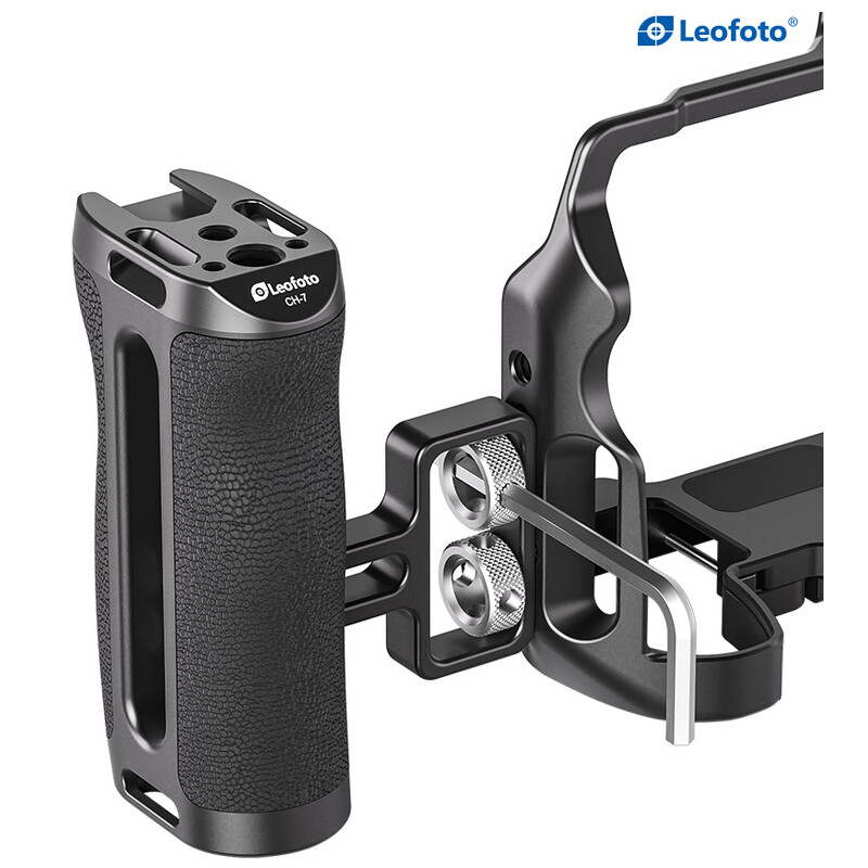 Leofoto Camera Cage Handgriff mit Fotogewinde-Anschluss CH-7-3