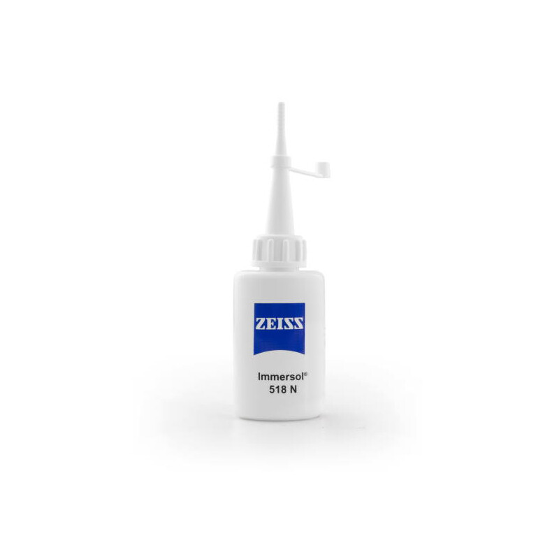 ZEISS Huile d'immersion Immersol 518 N, lubrificateur 20 ml