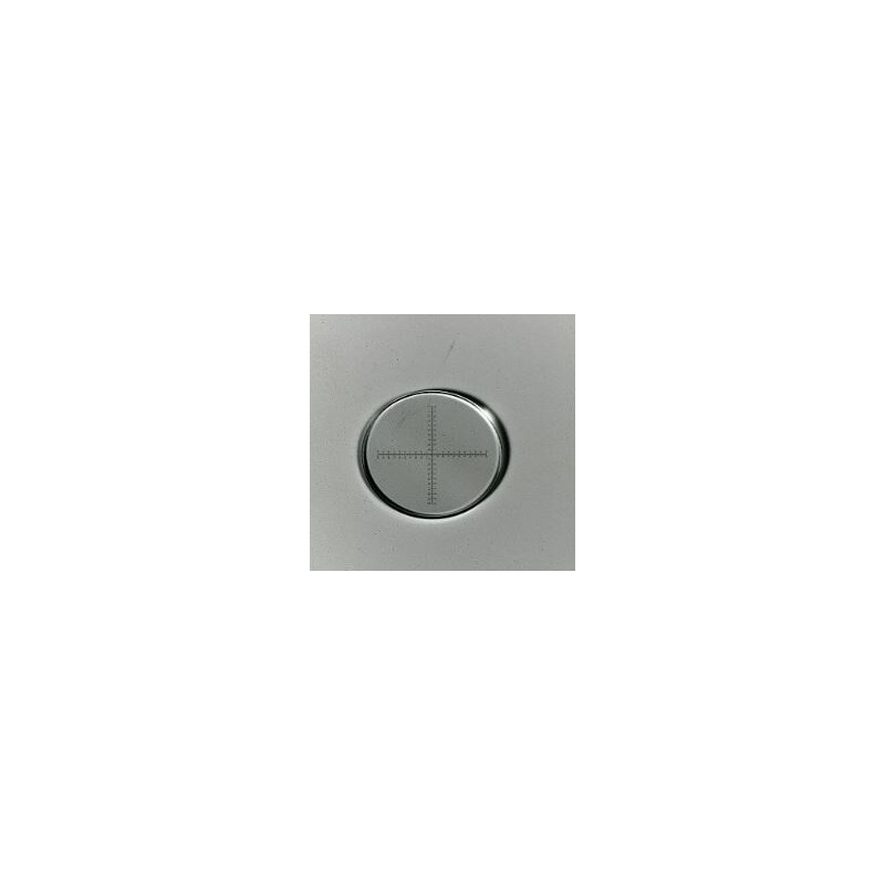 ZEISS Mikrometerstrichplatte Messplatte 2x/20:200, d=26 mm