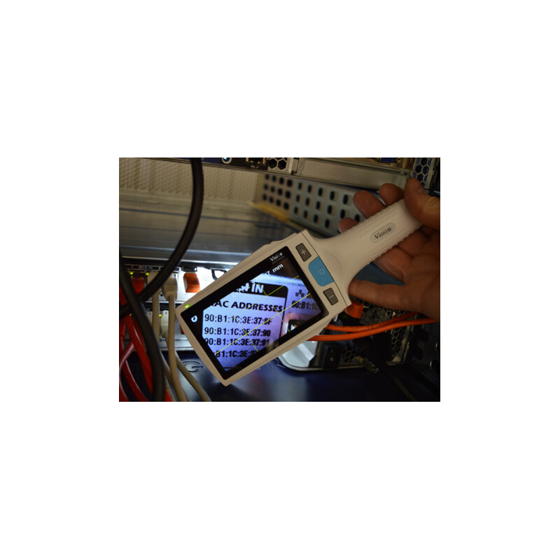 Loupe Vision Engineering CAMß digitale Handlupe, 4x-20x, LED, Akku