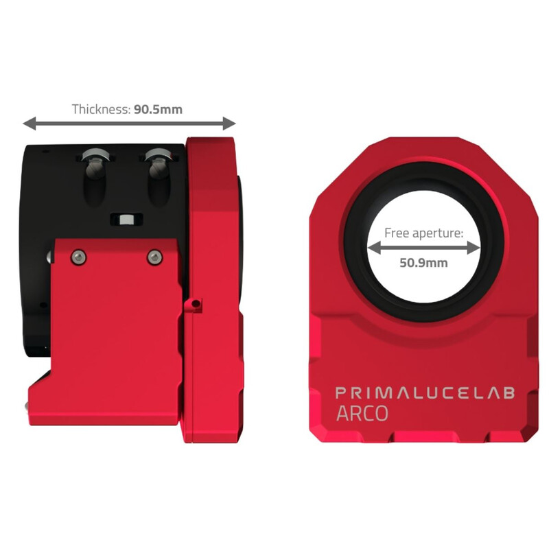 PrimaLuceLab Okularauszug ESATTO 2" Fokussierer mit ARCO 2" Rotator