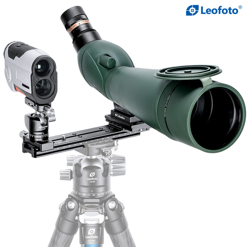 Leofoto FDM-01 Dualhalterung für Spektiv und Entfernungsmesser