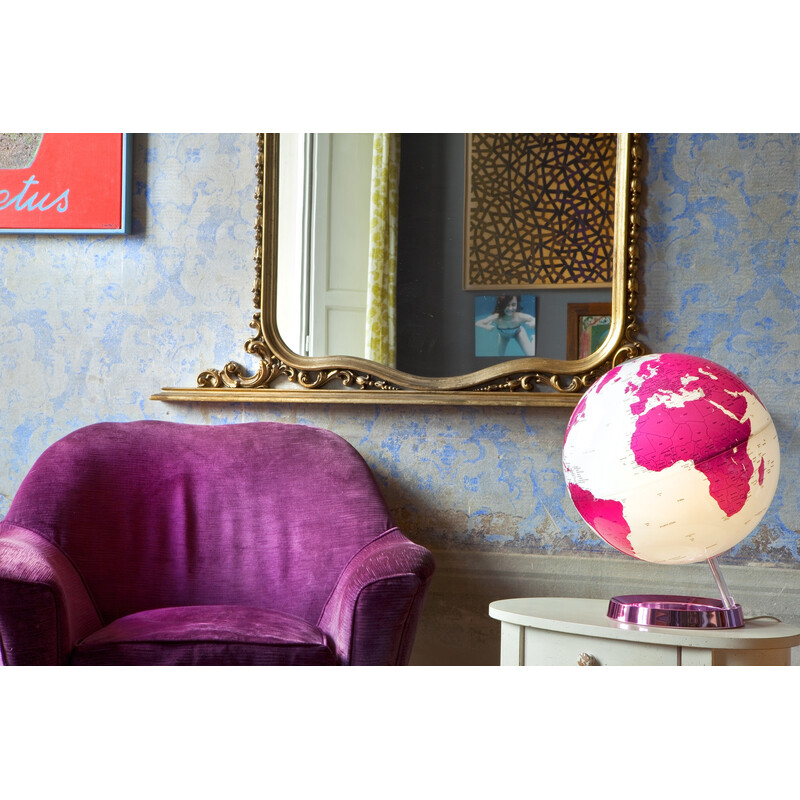 Globe Atmosphere Light&Colour Hot Pink 30cm