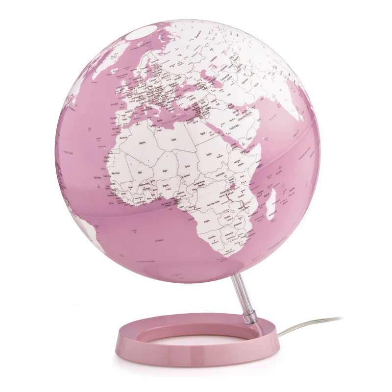 Globe Atmosphere Light&Colour Pastel Coral 30cm