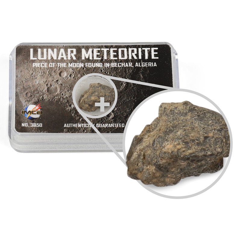 Top Meteorites Echter Mond Meteorit Bechar Algerien 1-1,25g