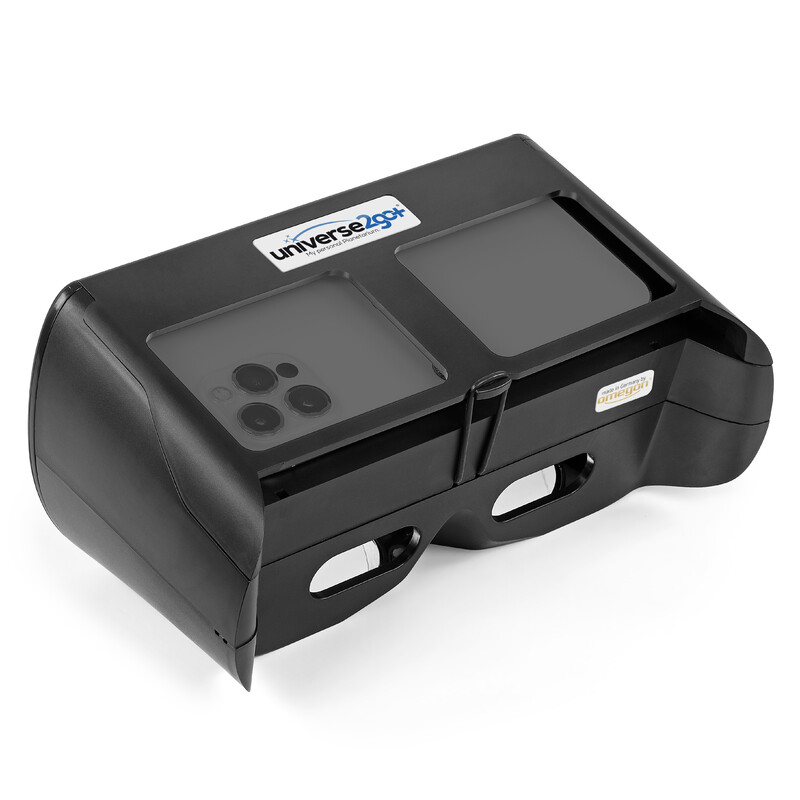 Planétarium personnel Omegon Universe2Go+ + Sonnenfinsternisbrille Solar Safe Deluxe