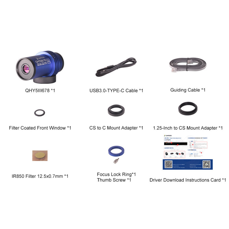 Caméra QHY 5III 678C Color