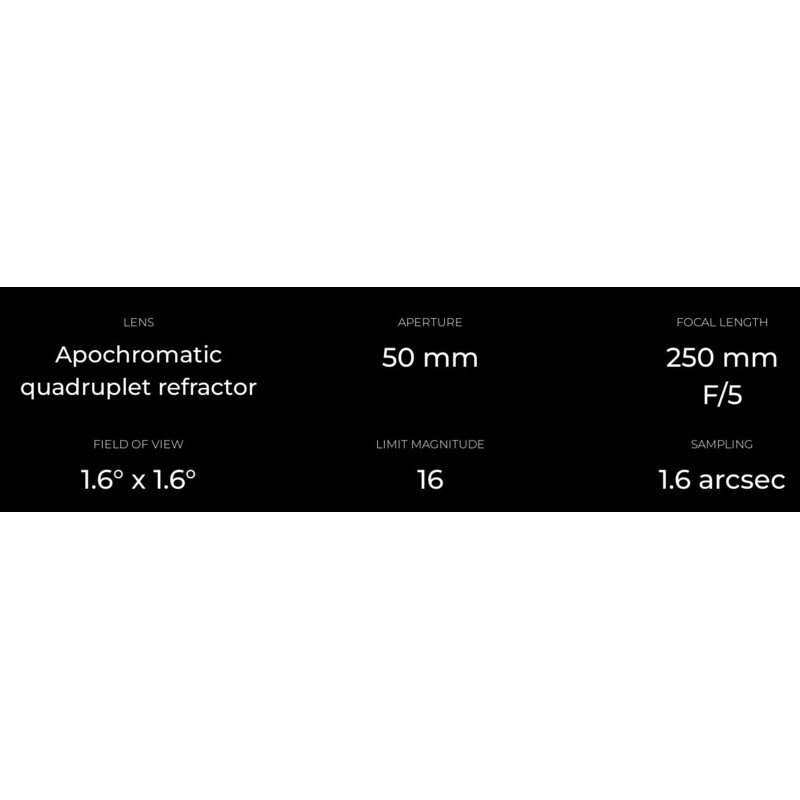 Smart Telescope Vaonis AP 50/250 Vespera PRO Cosmic Bundle