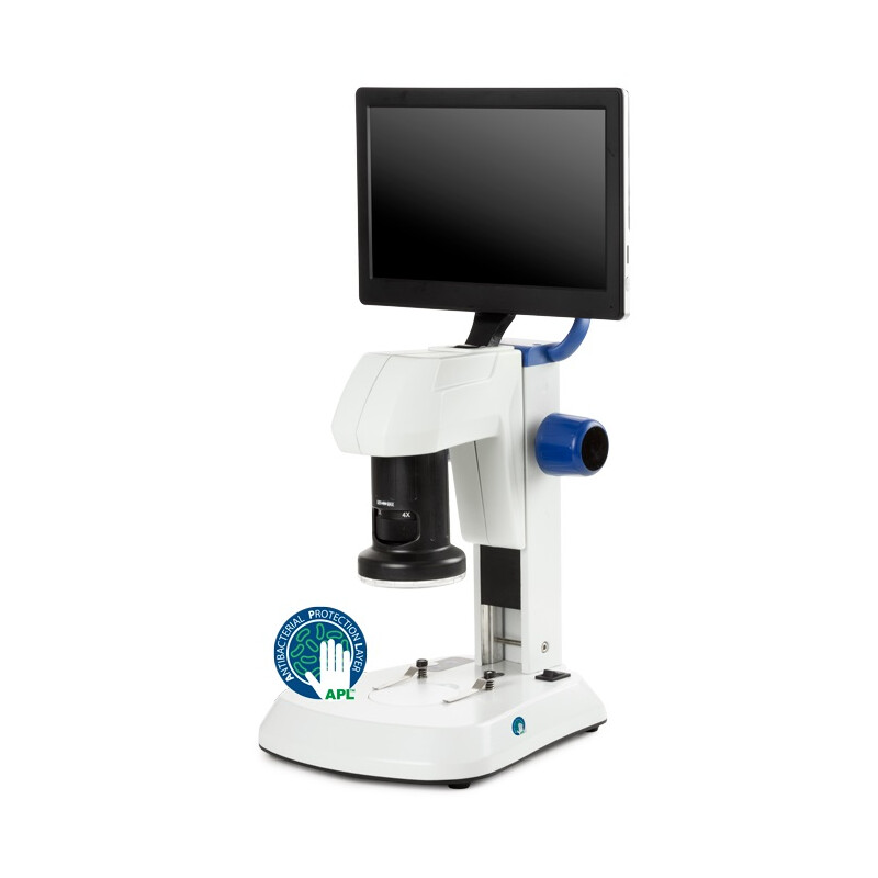 Microscope Euromex ED.3000, 2 MP, 7/21 LED, USB/SD, 9 inch LCD