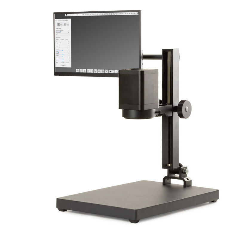 Microscope Euromex MacroZoom MZ.4700-HDS, 8-51,4/514x, 12 LED, 60 fps, 2 MP, 4K, HDMI/USB/Wifi