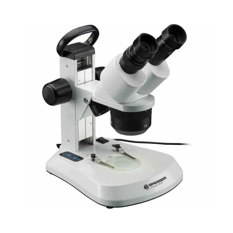 Bresser Stereomikroskop Analyth STR 10x-40x bino; Greenough; 50mm; 10x/20; 10-40x; LED, camera, 2MP