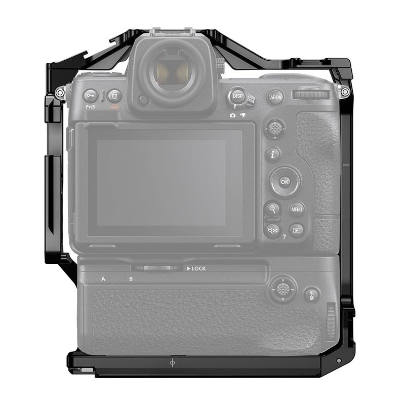 Leofoto Camera Cage für Nikon Z8 mit Batteriegriff