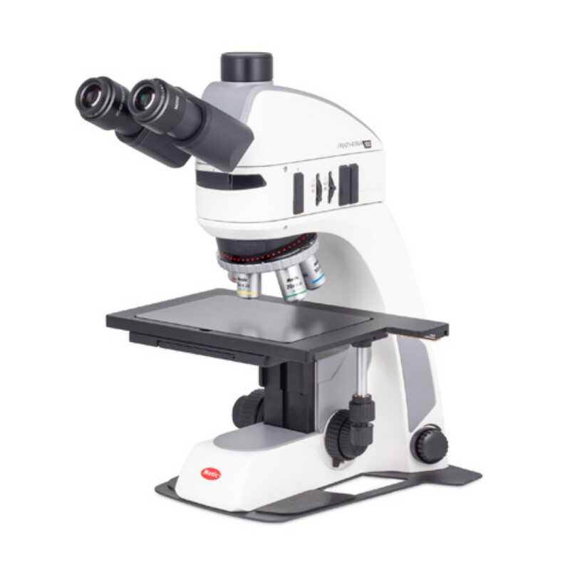 Microscope Motic Panthera TEC MAT BF-T trino ; infinity, plan, 50x-500x, 10x/22mm ; Al/Dl, LED, 3W