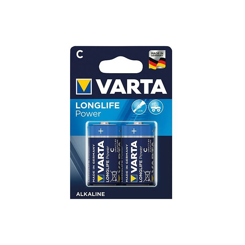 Varta Batteries C «Baby» Longlife Power