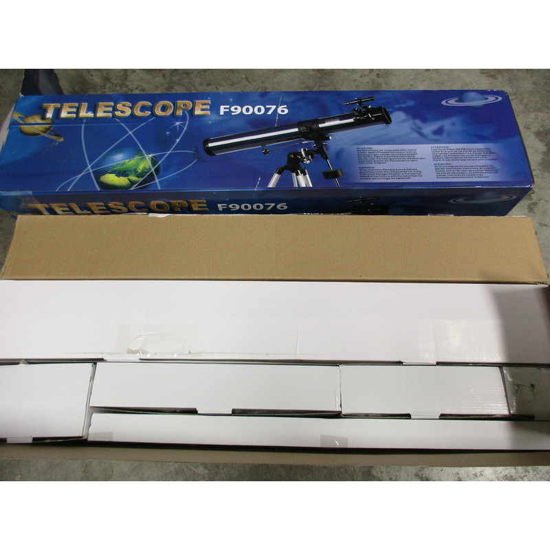 Zoomion Teleskop Voyager 76 EQ (Fast neuwertig)