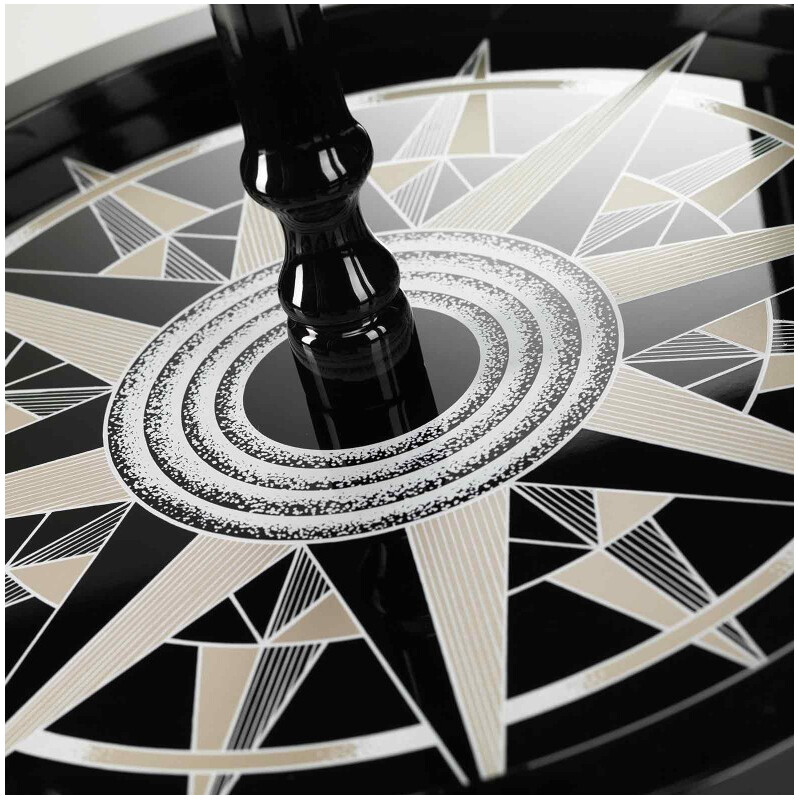 Globe de bar Zoffoli living Elegance Noir 40 cm