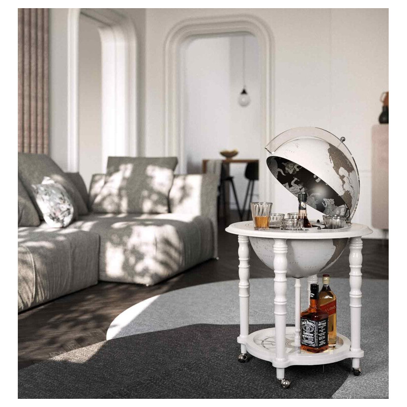 Globe de bar Zoffoli living Elegance White 40cm
