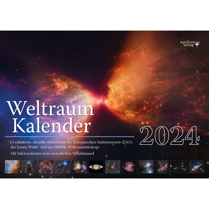 Astronomie-Verlag Weltraum-Kalender 2024