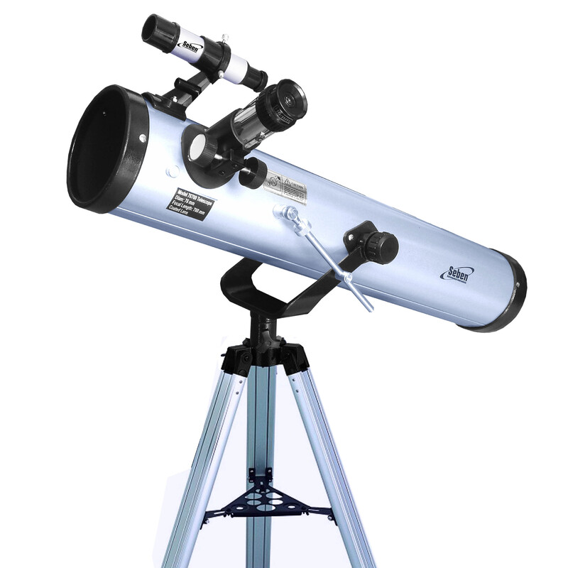 Seben 700-76 Reflektor Teleskop Spiegelteleskop Astronomie Fernrohr  (Neuwertig)