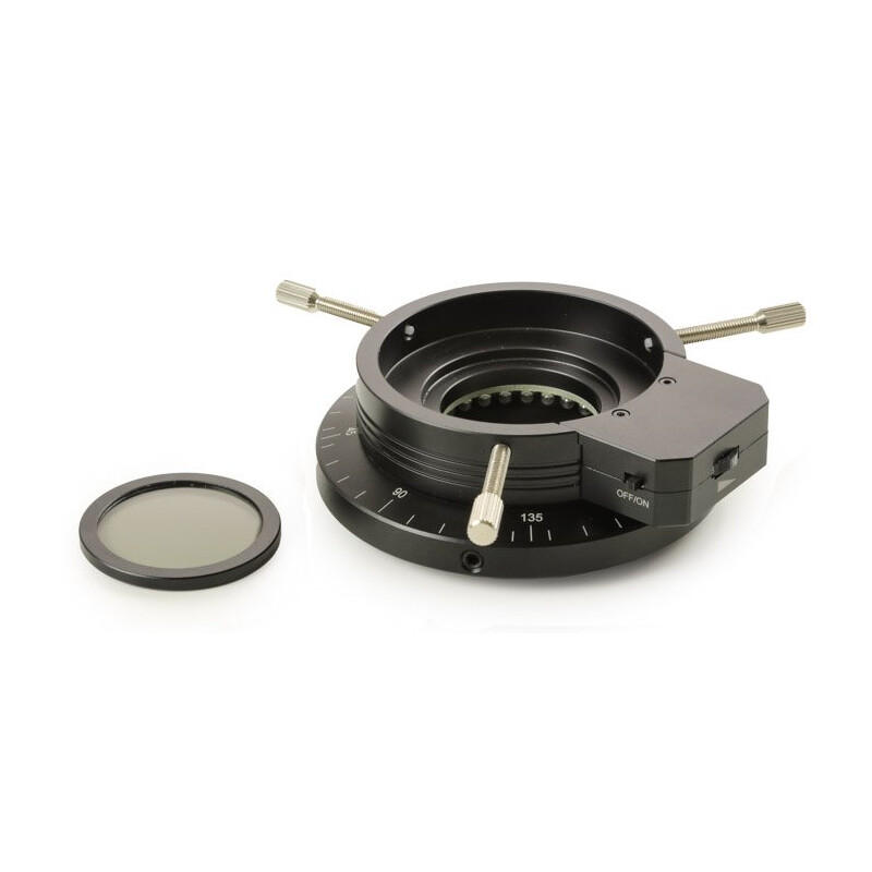 Euromex Lampe annulaire LE.1975, polarisation, 16 LED