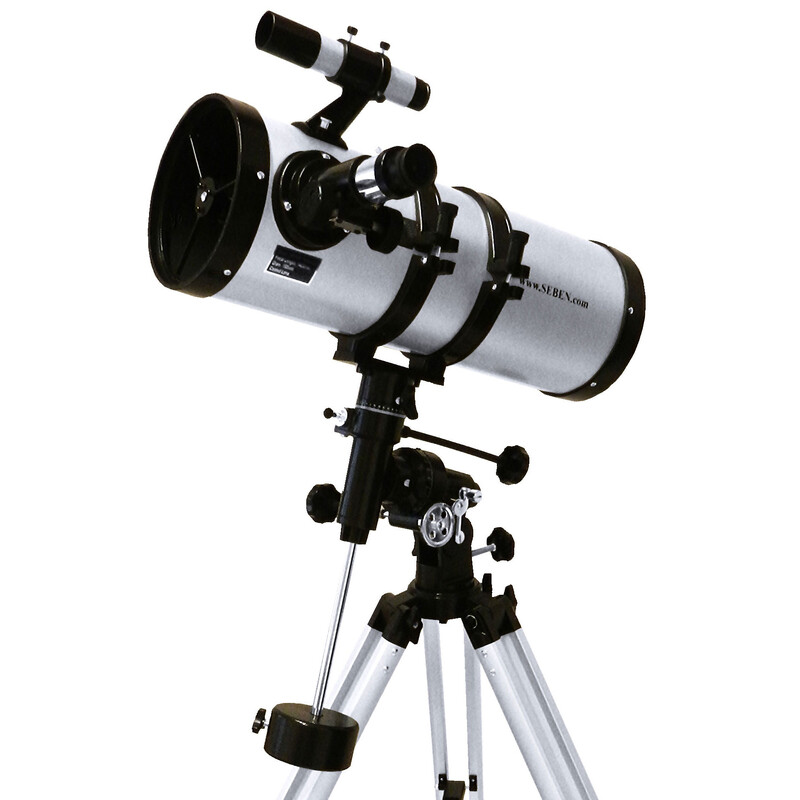 Seben Big Boss 150/1400 EQ3 Reflektor Teleskop Spiegelteleskop Fernrohr (Neuwertig)