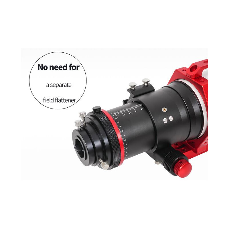 ZWO Apochromatischer Refraktor AP 80/600 FF80