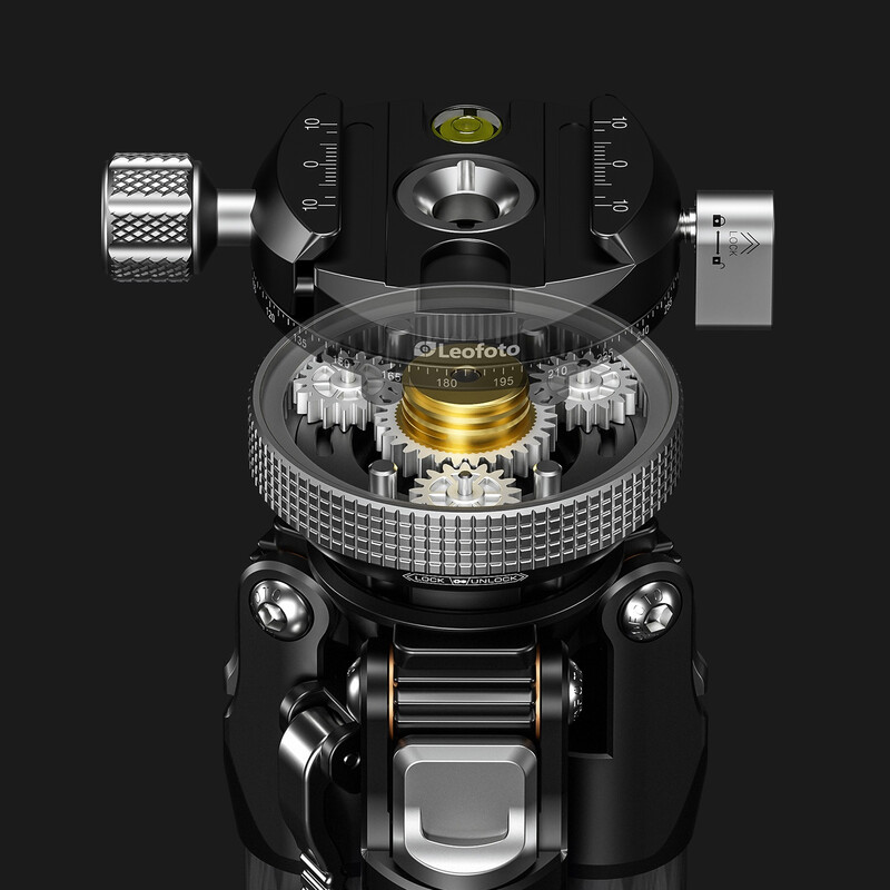 Leofoto Carbon-Dreibeinstativ LY-265CF Mr. Y grün