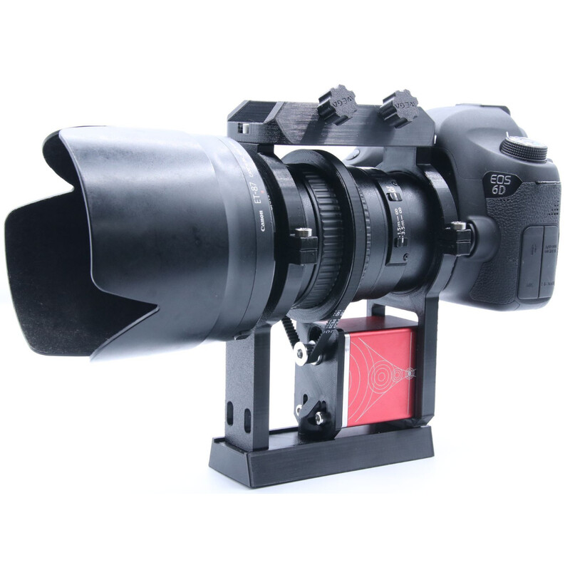 Astroprints Kit de montage du moteur EAF avec collier, rail et support pour chercheur pour Canon EF 200/F2.8L