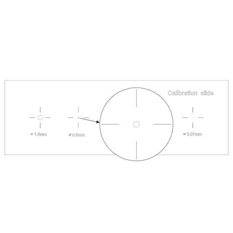 MAGUS Lame porte-objet pour le calibrage CS5