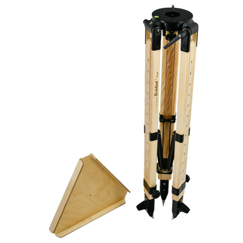 Trépied Berlebach Uni 28 avec plateau de rangement plat 3/8"