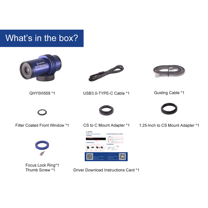 Caméra QHY 5III 568C Color