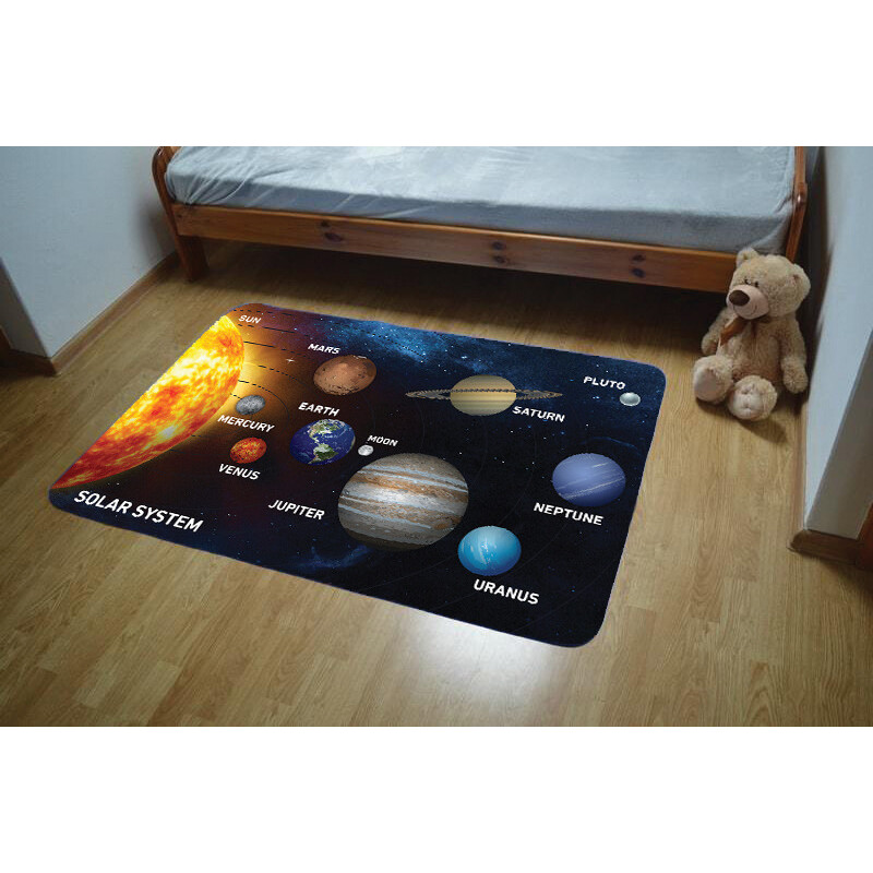 Marko Tapis moelleux Système solaire (100x150cm)