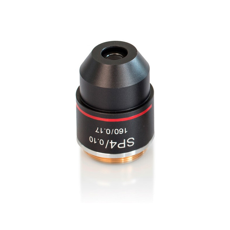 Kern Objectifs, OBB-A1562, e-plan, achro,  4x/0,1, w.d. 14,5mm, anti-fongique