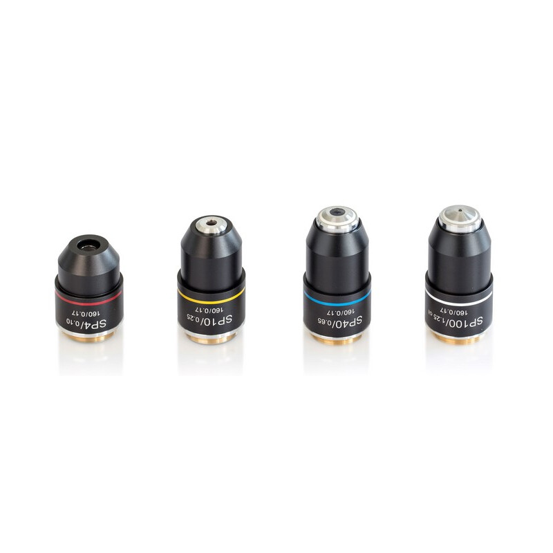 Kern Objectifs, OBB-A1562, e-plan, achro,  4x/0,1, w.d. 14,5mm, anti-fongique