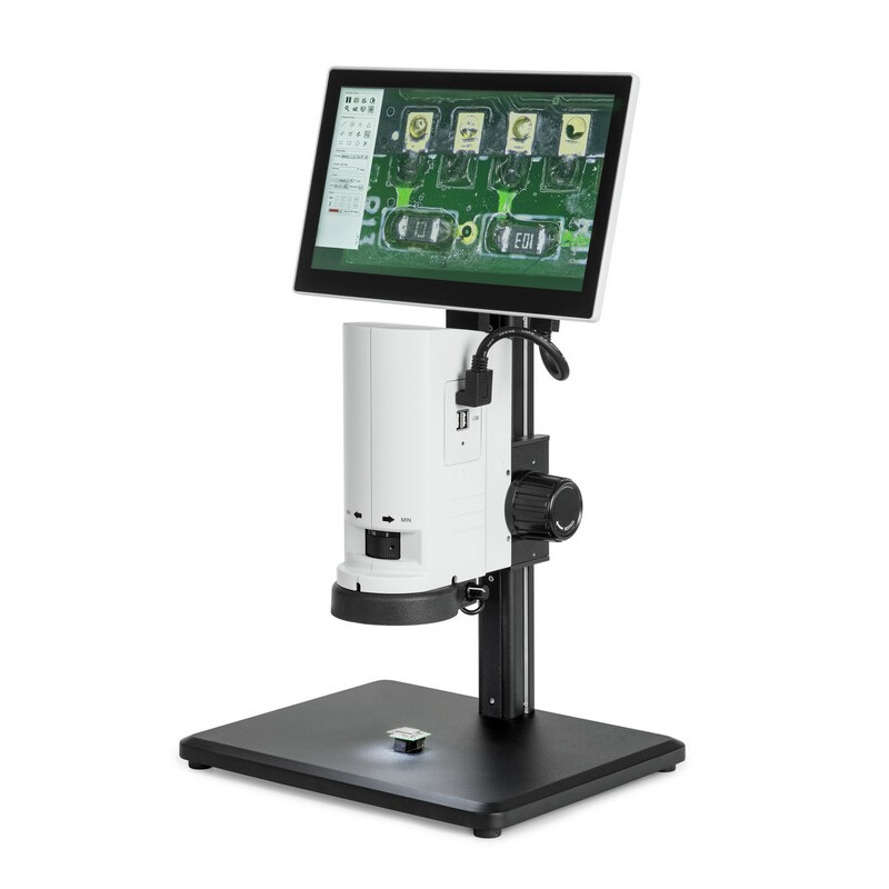 Microscope Kern OIV 255, numérique, 0,7x-5x, LED, Al, HDMI