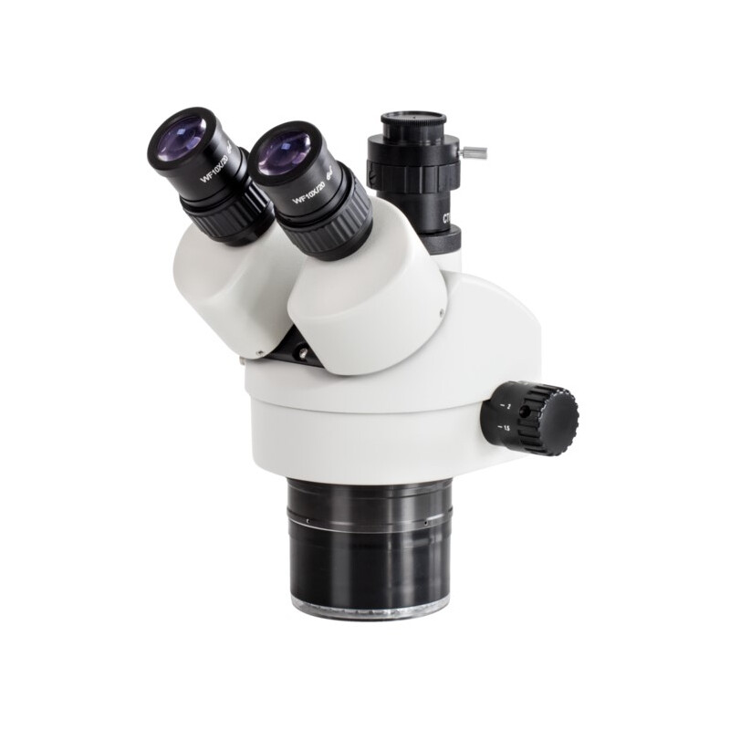 Kern Zoom tête de microscope, OZL 469, trino, 0,7x-4,5x, Al, 3W LED