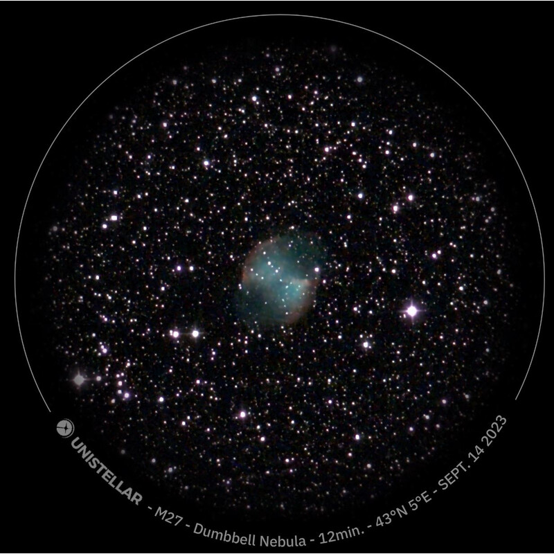 Smart Telescope Unistellar N 85/320 Odyssey Pro Red Edition