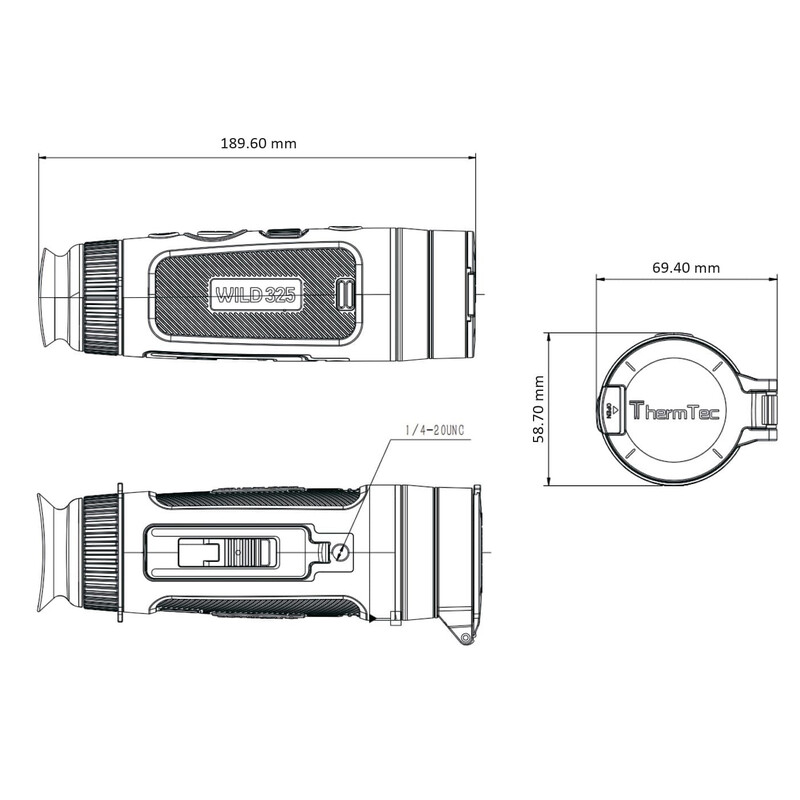 ThermTec Thermalkamera Wild 325