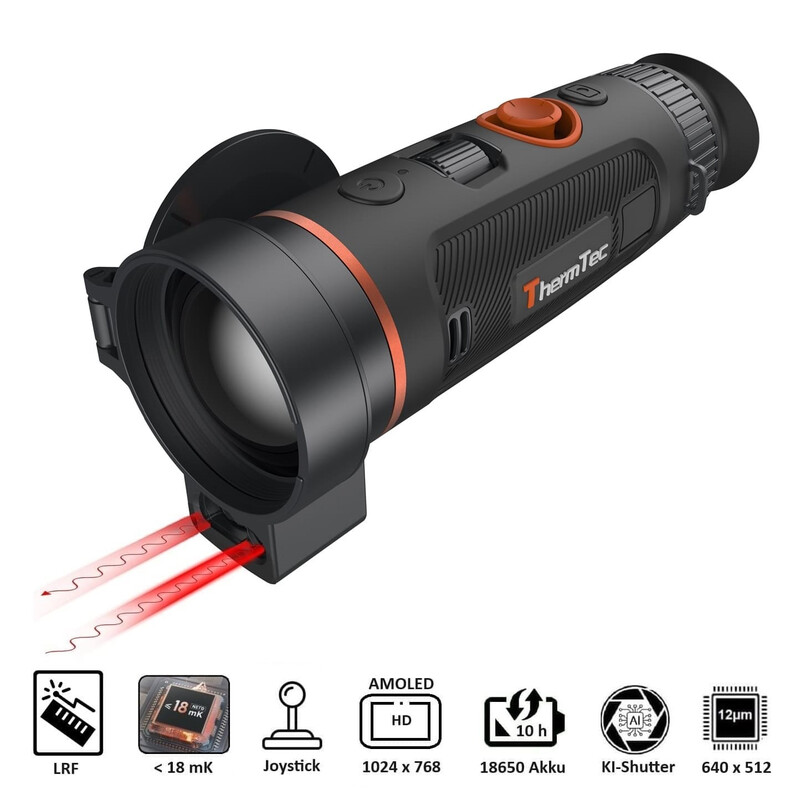 Caméra à imagerie thermique ThermTec Wild 650L Laser Rangefinder