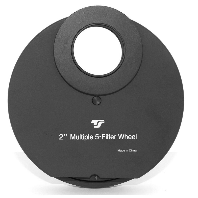 TS Optics Roue à filtres pour 5 filtres de 2 pouces