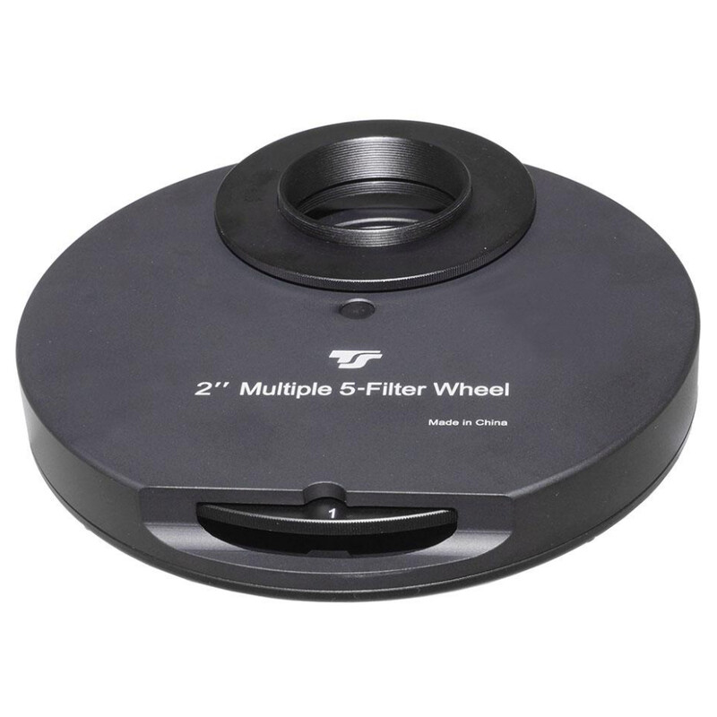 TS Optics Roue à filtres pour 5 filtres de 2 pouces