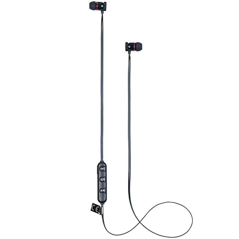 Casque stéréo intra-auriculaire Bluetooth Omegon avec aimant, Bluetooth 5.0