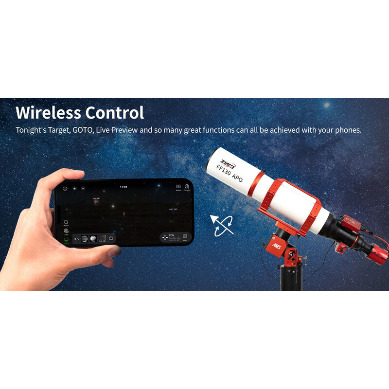 Monture William Optics ZWO AM5N RedCat Limited Edition