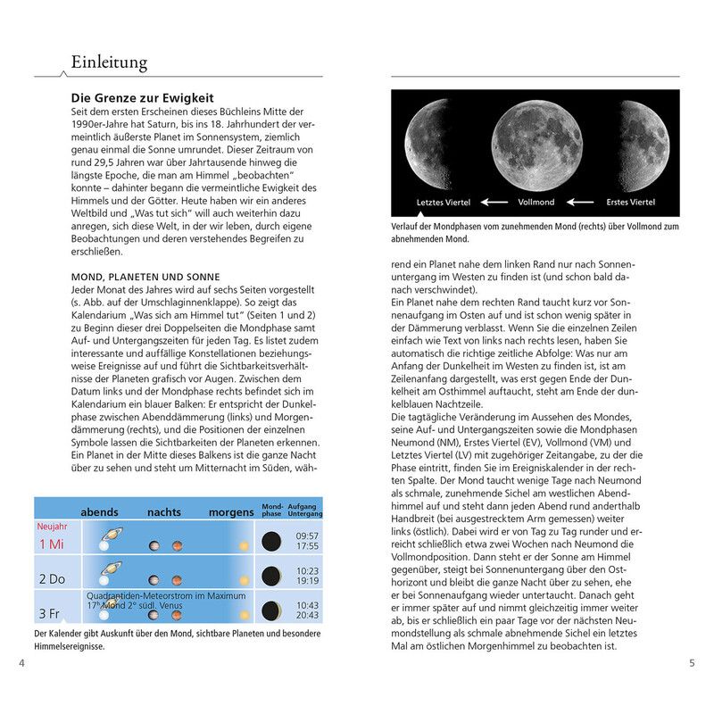 Kosmos Verlag Jahrbuch Was tut sich am Himmel 2025