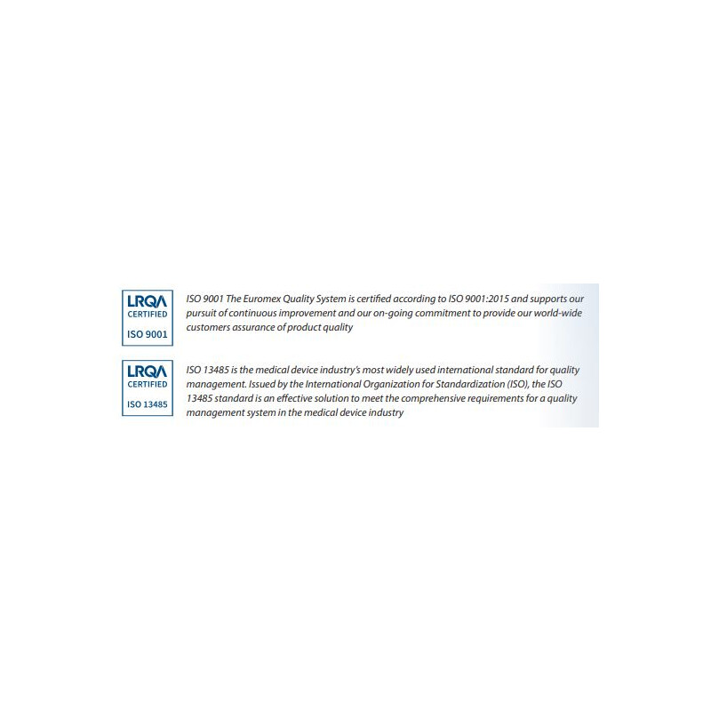 Euromex Mikroskop Achios-X Observer AX.1052-PLi, bino, EWF 10x/22 mm, plan PLi 4/10/S40x IOS, 3 W NeoLED