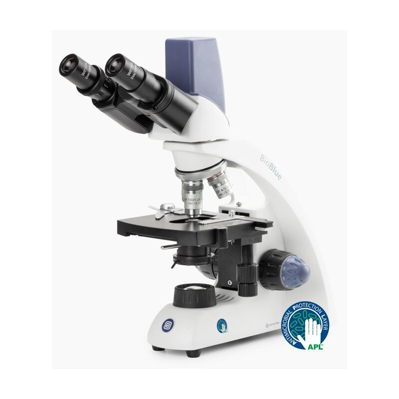 Euromex Mikroskop BioBlue,  BB.4263-T, bino, Tablet SMP, 4/10/S40/S60x, mechcanical stage,1 W NeoLED