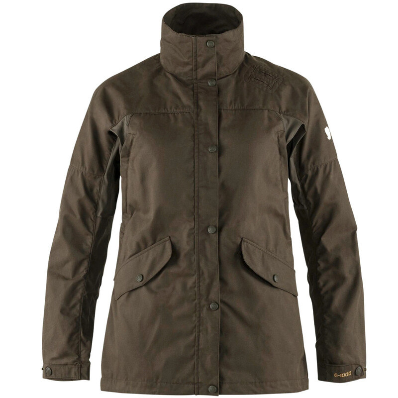 Fjällräven Veste Forest Hybrid W, 633 Dark Olive, XL