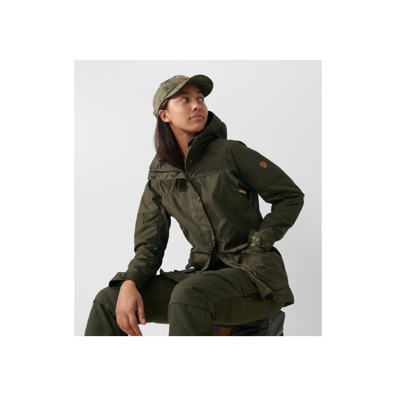 Fjällräven Veste Forest Hybrid W, 633 Dark Olive, L